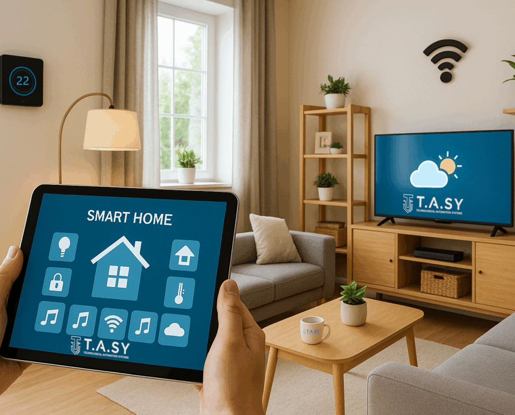 Smart Home αυτοματισμός Airbnb TASY