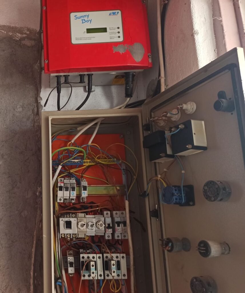 Παλιός πίνακας ηλεκτρολογική βλάβη TASY